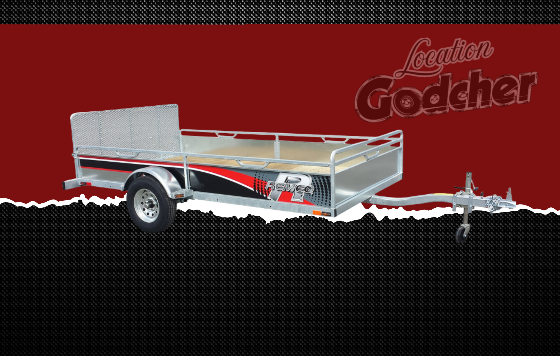 Remorque remeq 68x132